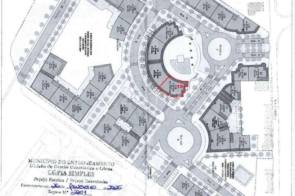 Terreno para construção no Entroncamento c/401,70 m2