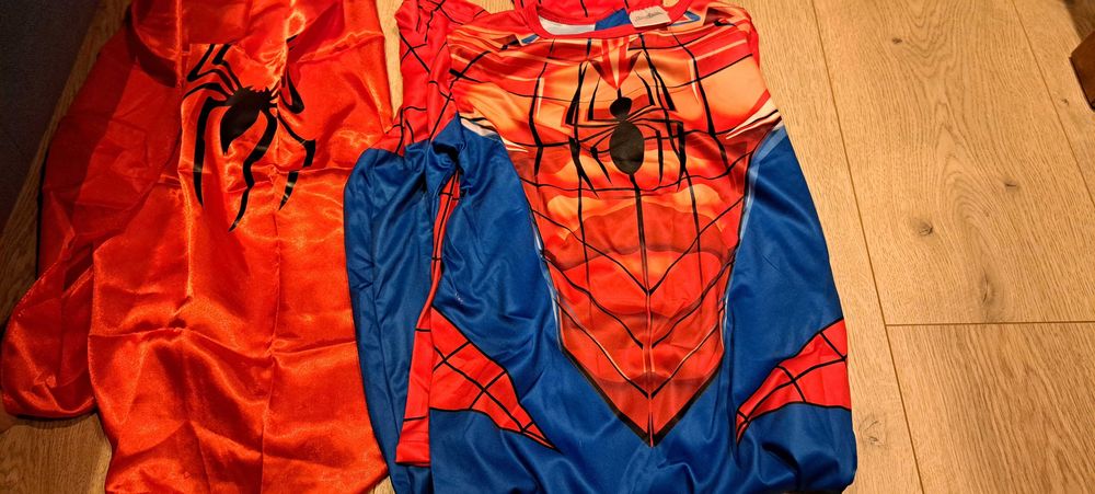 Stroj karnawałowy Spider-Man roz.128