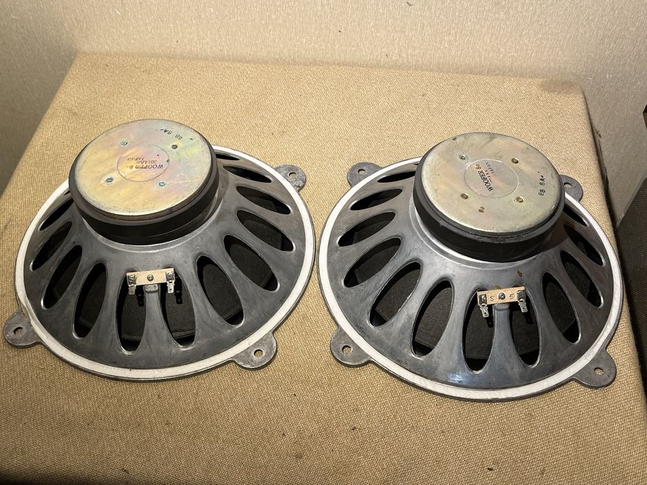 Качественные японские 280мм НЧ динамики REALISTIC OPTIMUS 3014Aa (8Ом)