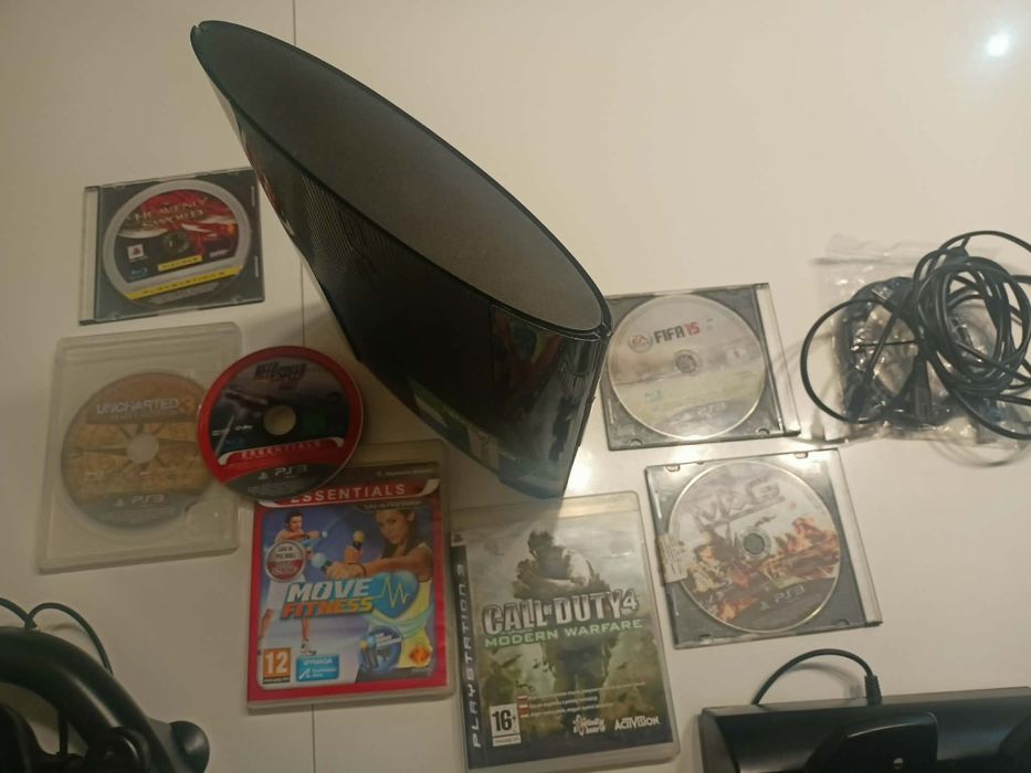 Konsola ps 3  500 gb duzy zestaw