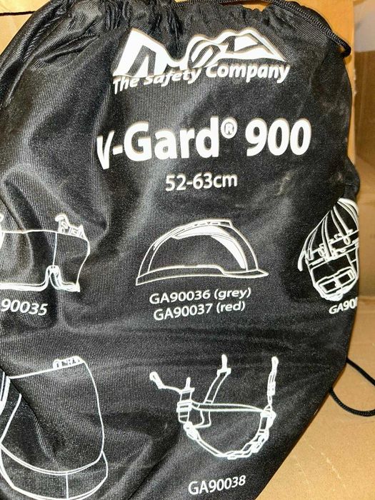 Kask ochronny elektryka MSA V-Guard 900/950 z przyłbicą - nowy