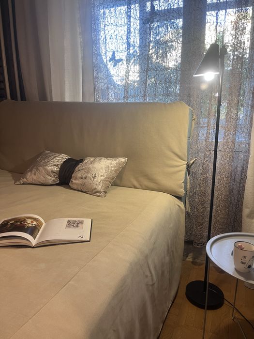 Подушка захист на спинку ліжка подголовник для кровати изголовье борт