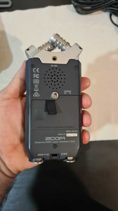 zoom h4n pro + acessorios
