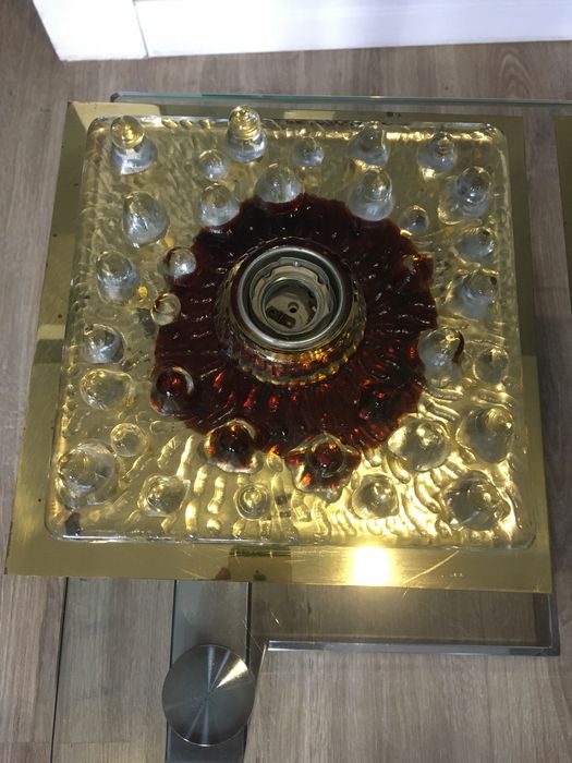 Solken Leuchten Mazzega Murano Arnsberg kinkiety lata 60