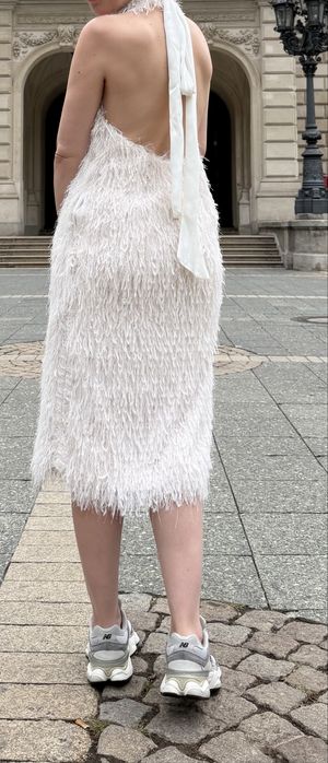 Плаття Zara штучне пірʼя