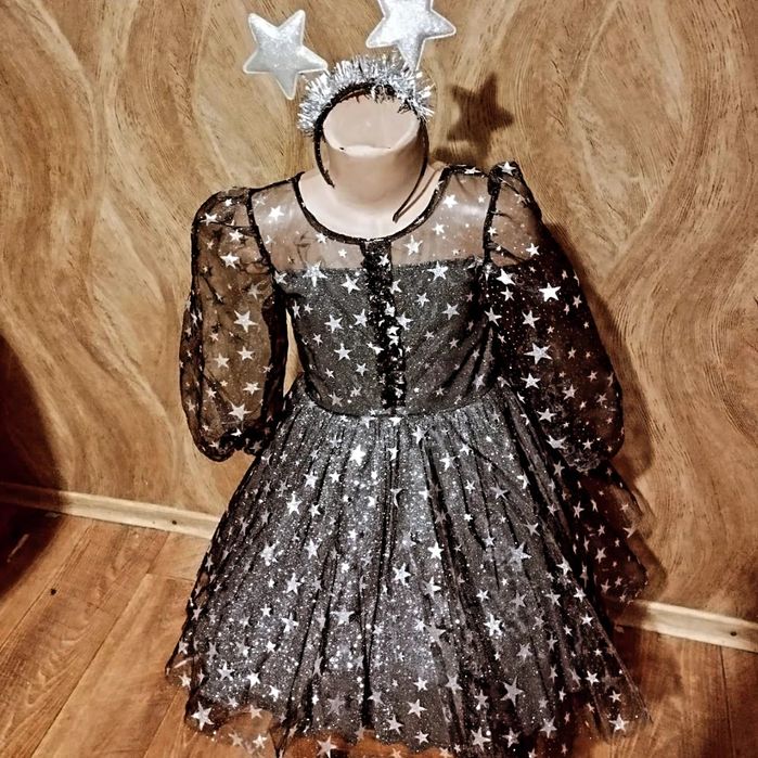 Платье венздей на прокат