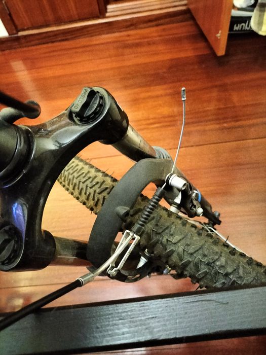 BICICLETA btt st100 cinza