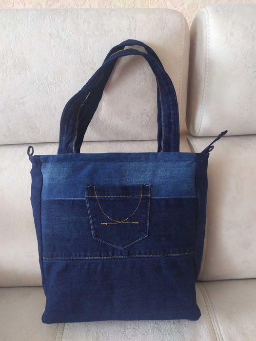 Jeansowa torebka / prezent/handmade