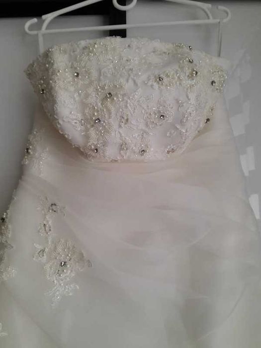 Suknia ślubna L/XL+dodatki