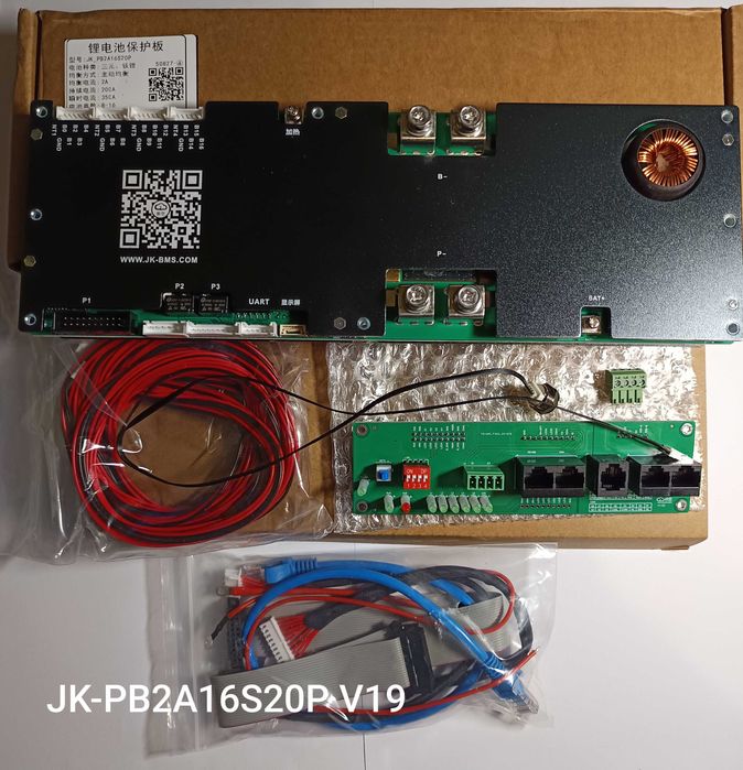 Інверторна BMS JK-PB2A16S15P нова версія V19
