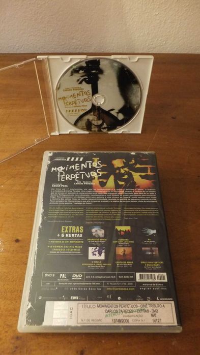 Movimentos Perpétuos (Cine-Tributo a Carlos Paredes) [2006] • DVD