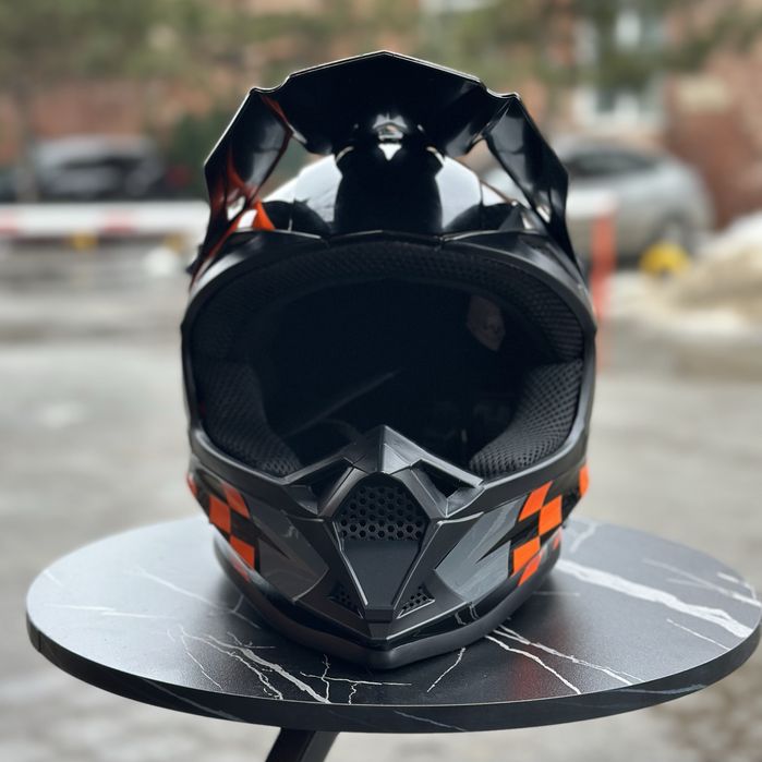 + Подарунок! Ендуро Шолом EDX / мотошолом / мотошлем кроссовый