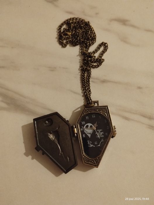 Zegarek kieszonkowy/naszyjnik The Nightmare Before Christmas - Jack