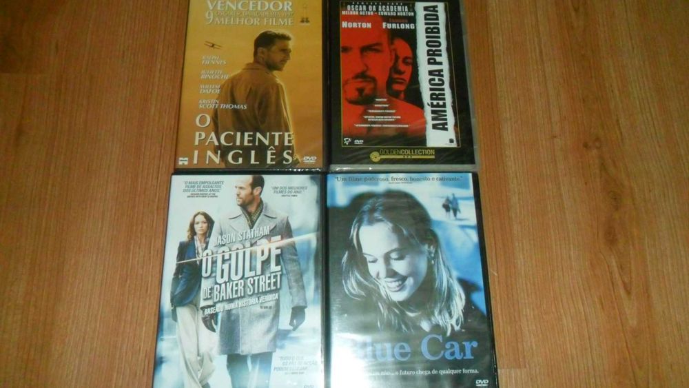 DVD Filmes Vários cada 2,5€