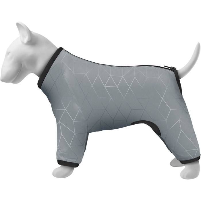 Вітровка для собак WAUDOG Clothes, світловідбивна L50 (розмір)