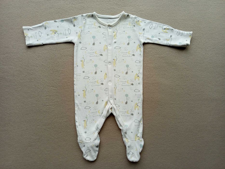 Pajacyk niemowlęcy Mini Club, rozmiar 56-62cm, stan bdb