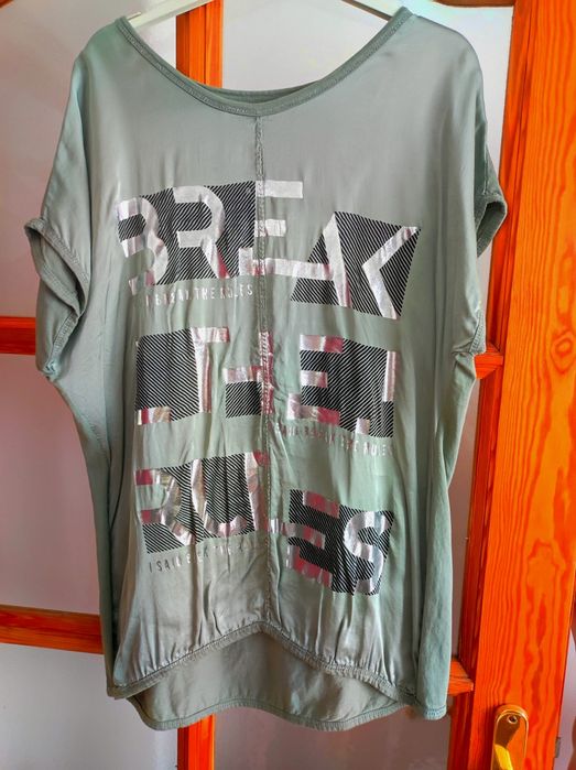 Damska bluzka krótki rękaw