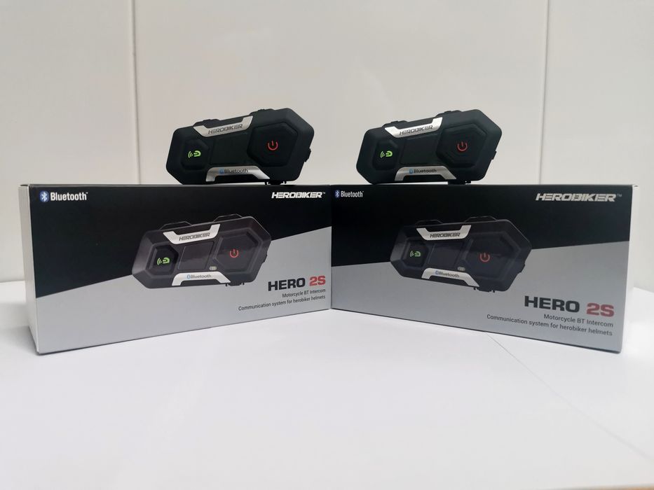 2-Auriculares/intercomunicadores Bluetooth, C/RADIO,capacete/moto(NOVO