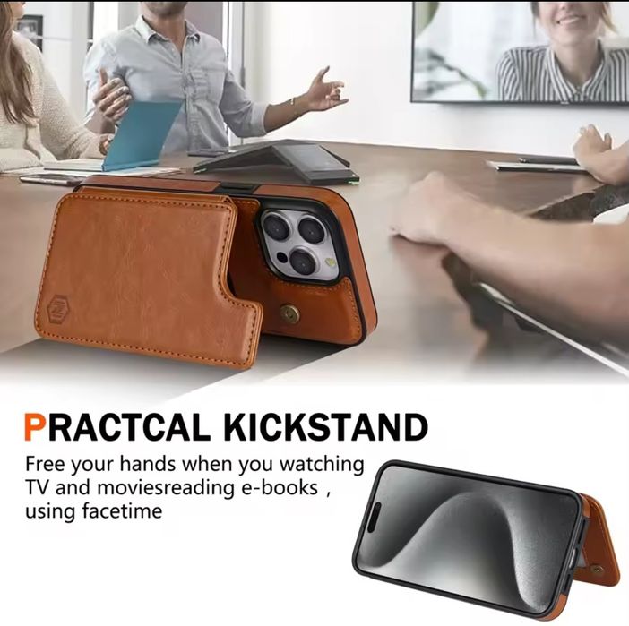 iPhone 14 Pro Max-Carteira / capa de bloqueio RFID