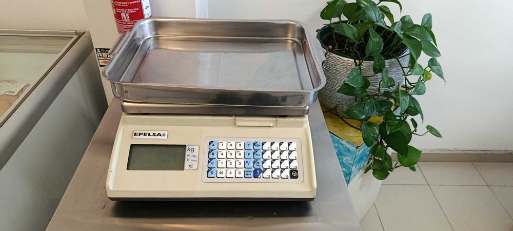 Serra de Ossos Medoc 200 e Balança Didital Epelsa com Ticket