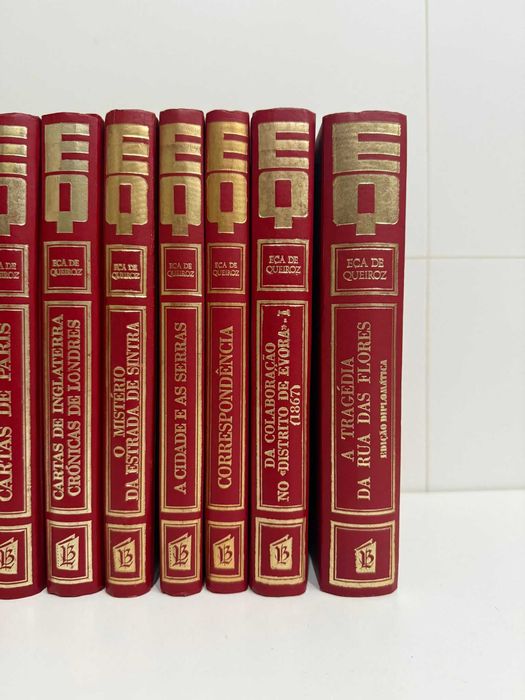 Coleção Obras de Eça de Queiroz - 24 Volumes (Livros do Brasil) - Capa Dura