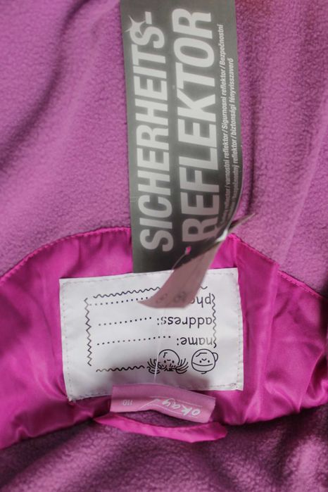 Nowa kurtka zimowa dla dziewczynki rozmiar 110