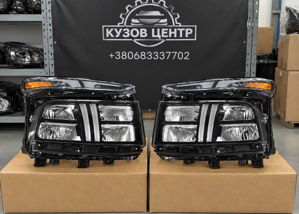 LED фара Hyundai Santa Fe TM Hybrid 2021-2025, фари Хюндай Санта Фе гібрид, фары Хендай Санта Фе гибрид, ліва або права