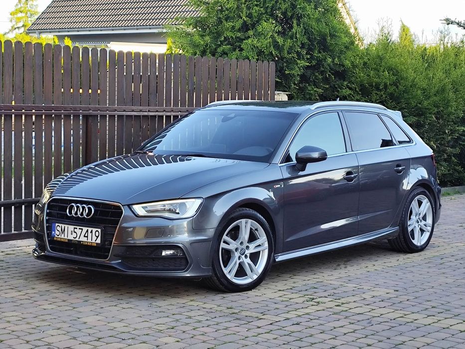 Audi A3 Sportback 1.4 150KM S-line SportPaket Ultra Xenon Alu 17' Navi Skóra Radar ACC