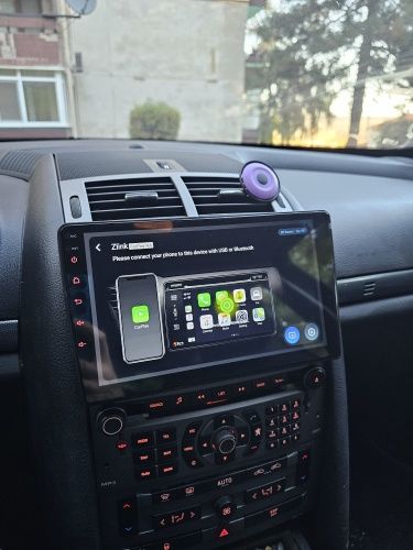 Android radio Peugeot 407 wifi GPS YouTube Yanosik
