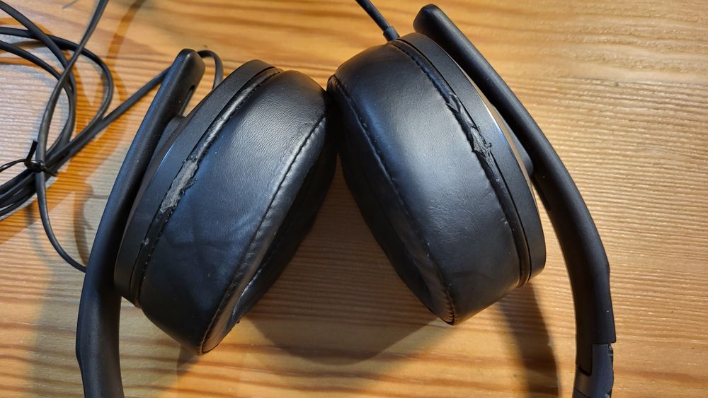 Auriculares Sennheiser com fio