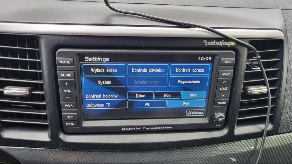 Mitsubishi Lancer 2.0 DI-D 140 KM | Bi-LED | Skóra | Rockford Fosgate | Zadbany