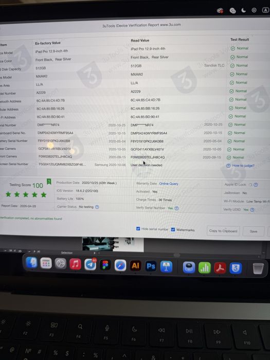 Apple iPad Pro 12.9 4 gen 256gb Wi-Fi silver  планшет з гарантією