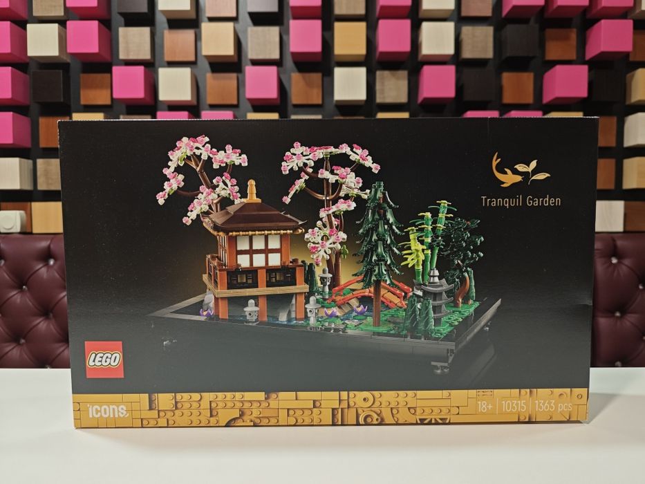 LEGO ICONS 10315 Тихий сад. Tranquil garden.