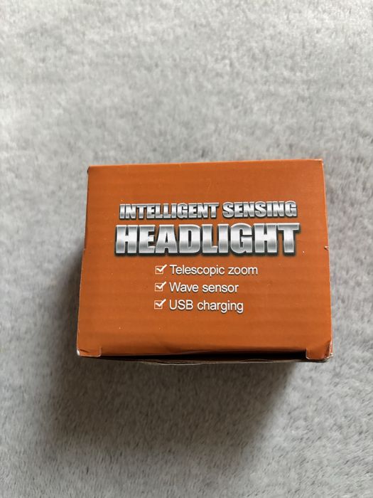 Налобний ліхтарик 6 режимів usb зарядка