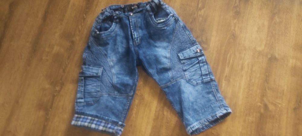 Spodenki jeans duze XL