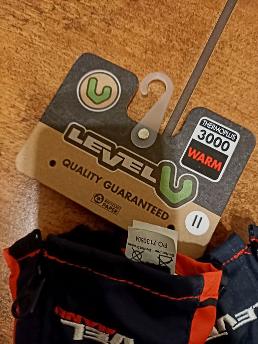 Rękawice narciarskie dziecięce Level Lucky czerwone SPIDER-MAN 4-5 lat