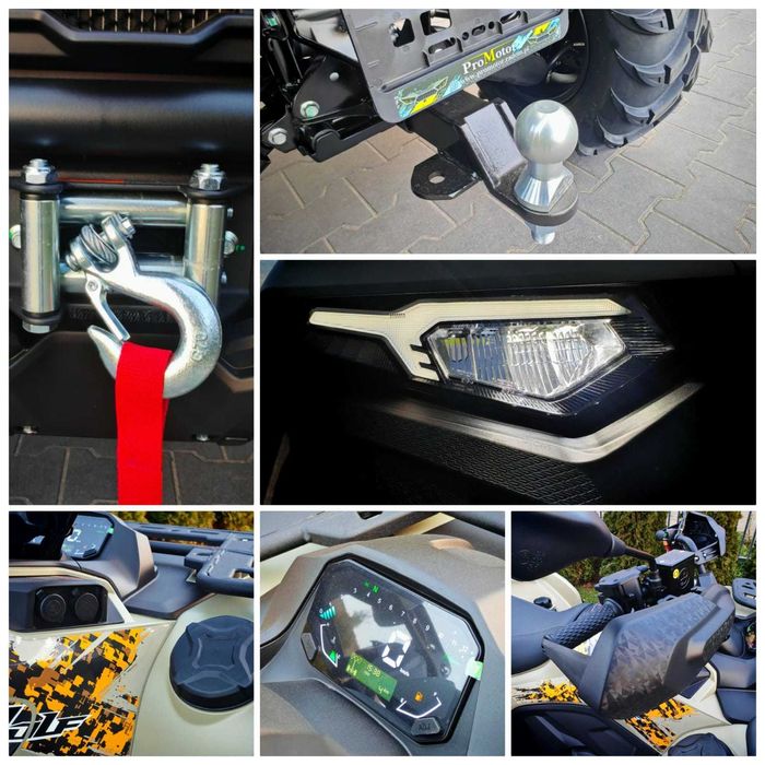 LONCIN XWOLF 550 S / short / 2025 / ProMotor / dostawa Raty 0%