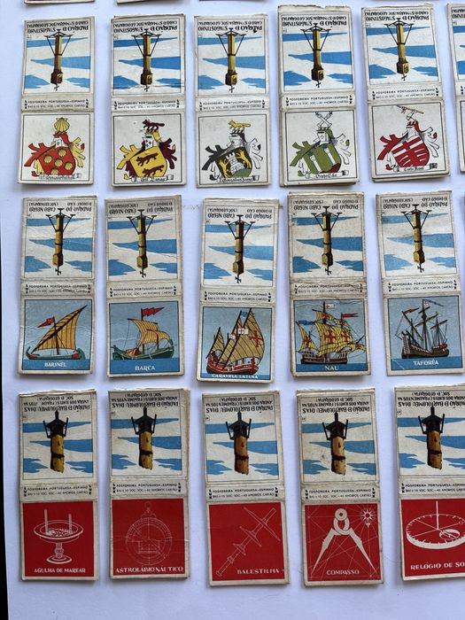 Coleção 33 capas de fósforos do V Centenário dos Descobrimentos Portugueses (33 Capas de Fósforos)