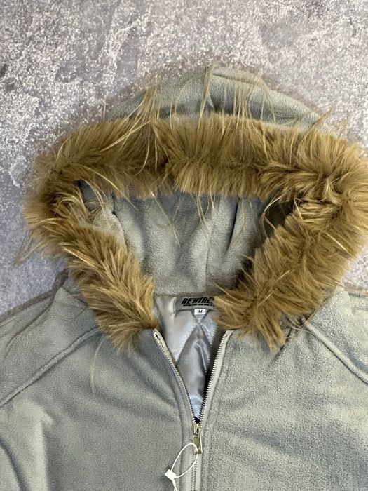 Бомбер з мехом аляска куртка курточка пуховик MA-1 женский сірий серый