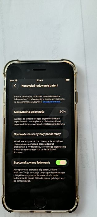 iPhone SE wersja 2022; 128GB