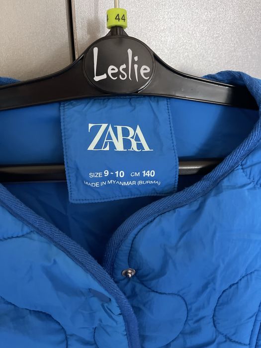 Куртка піджак стьобана zara 140