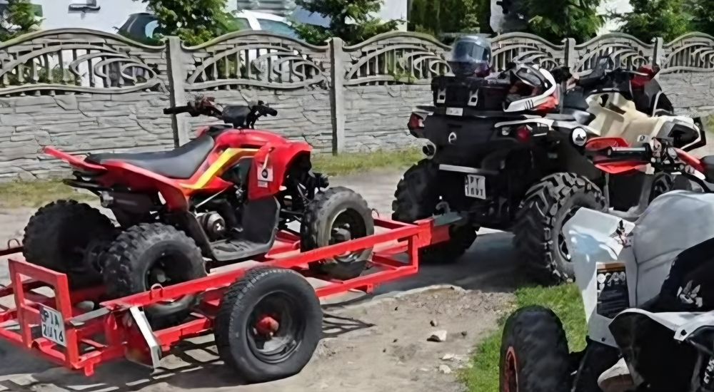 Przyczepka do transportu quada
