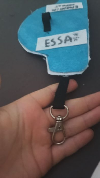 Szelki dla Essa własnoręcznie robione