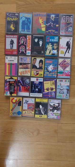 Kasety magnetofonowe Italo disco