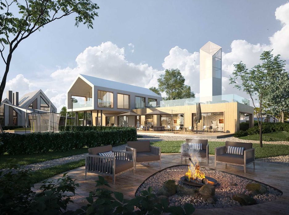 Продається АКЦІЙНИЙ будинок 110 м2 в КМ BELLAGGO с.Осещина