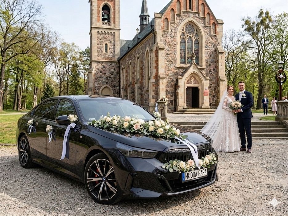 BMW samochód do ślubu warszawa i okolice