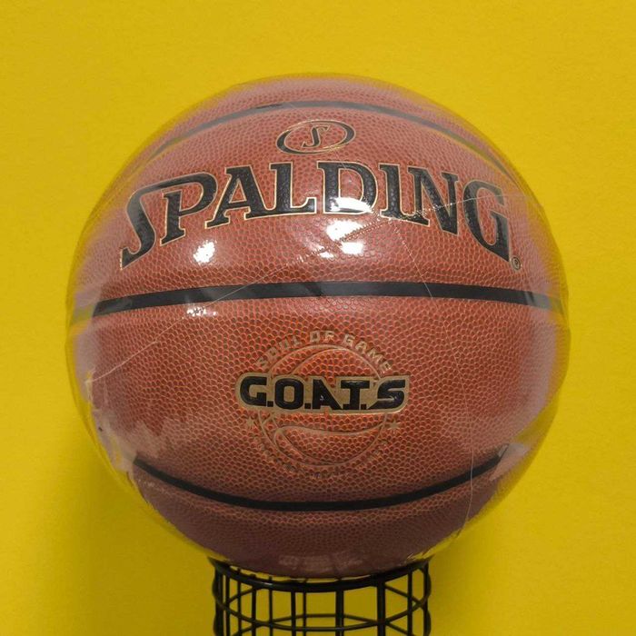Баскетбольный мяч Spalding G.O.A.T. (черный/коричневый) CUBAL Size 6/7