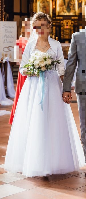 Śliczna suknia ślubna model Anastazja