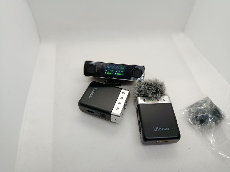 Бездротові мікрофони Ulanzi AM18 Pro. Петлічки мікрофони
