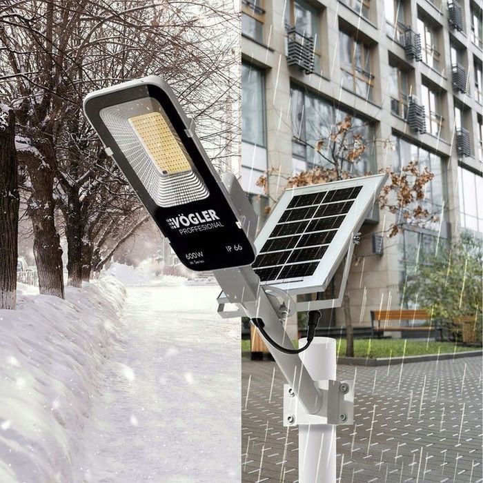 LAMPA SOLARNA 600W z Czujnikiem Ruchu i Zmierzchu DUŻY PANEL Mocna